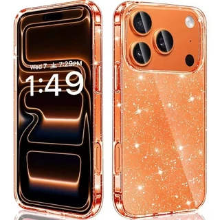 เคสโทรศัพท์ ชนิดไฮบริด แบบใส 9H สำหรับ compatible สำหรับ iPhone 17 16 15 pro max 14 Pro max 13 Pro max 12 Pro Max 12Pro
