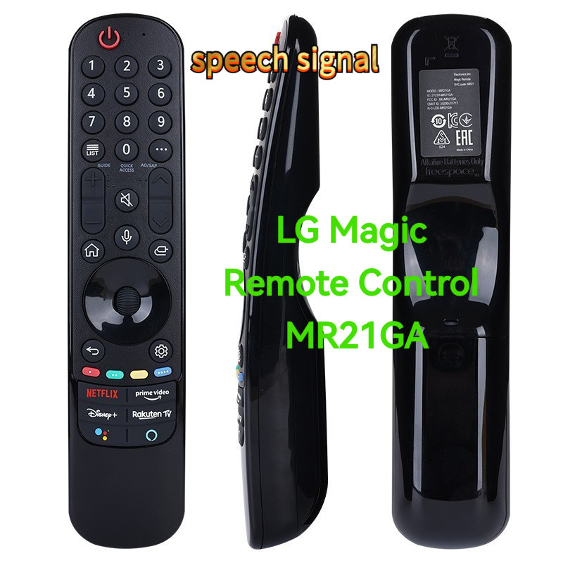 สําหรับ LG Magic รีโมทคอนโทรล MR21GA พร้อมตัวชี้ฟังก์ชั่นเสียงสําหรับ LG สมาร์ททีวี UHD OLED QNED NanoCell 4K 8K ทีวี Budget LG ระยะไกลทางเลือกสัญญาณระยะไกลระยะไกล