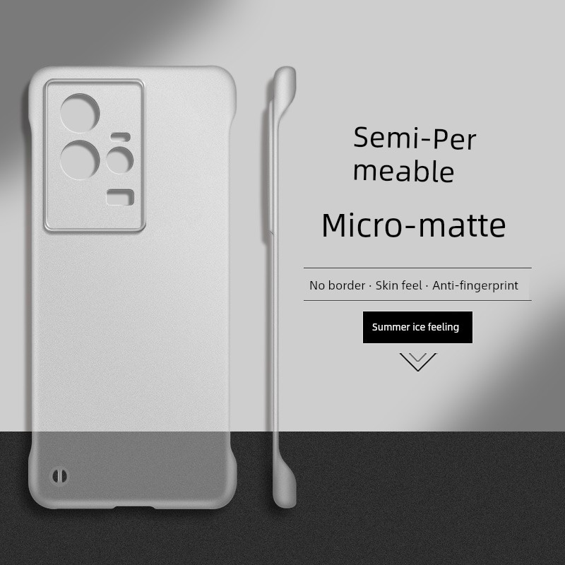 iqoo z9 5g เคส เคส iqoo 12 เคสโทรศัพท์ vivo บางเฉียบโปร่งแสงฝ้าเรียบง่าย