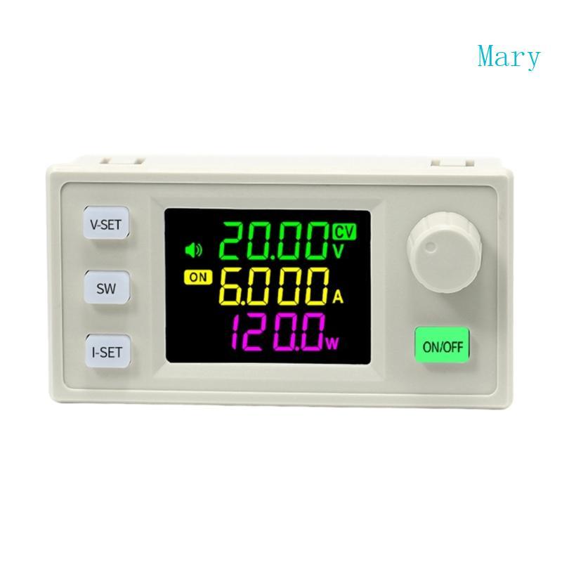 Mary SK120X เครื่องปรับแรงดันไฟฟ้าแบบปรับได้จอแสดงผล LCD สําหรับโมดูลชาร์จพลังงานแสงอาทิตย์