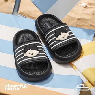 รองเท้าแตะตัวการ์ตูนสำหรับเด็ก ไซ즈 17-24 cm เหมาะสำหรับฤดูร้…