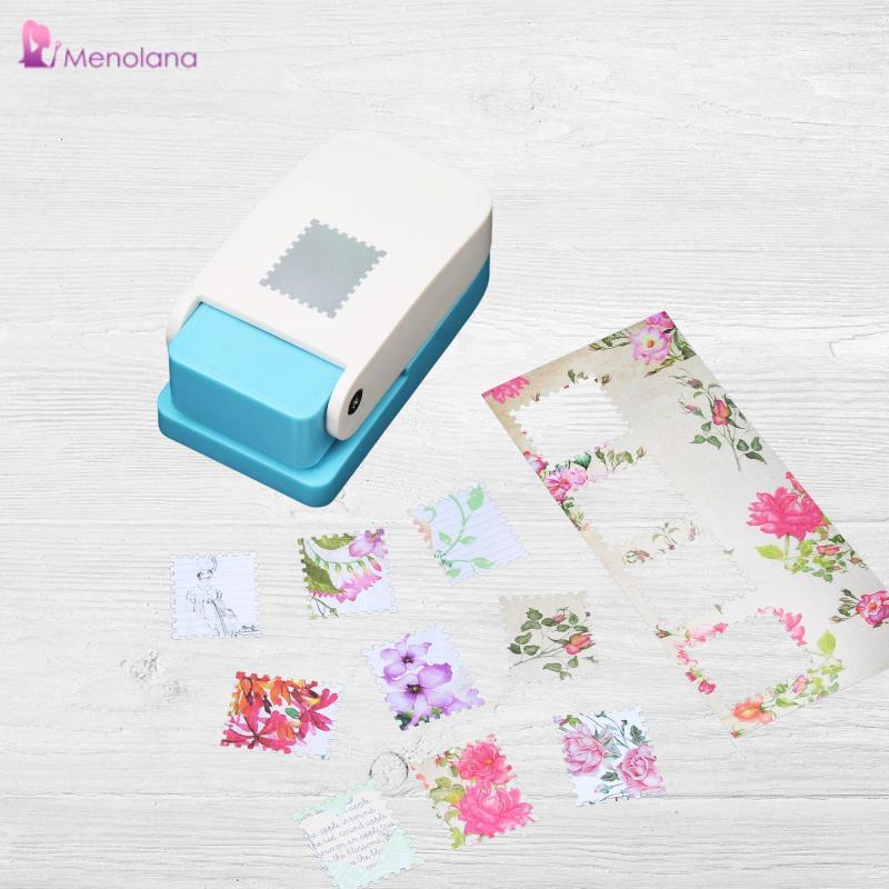[Menolana] ไปรษณีย์แสตมป์ Punch DIY Craft Paper Punch สําหรับบุ๊คมาร์คโครงการศิลปะ รูปภาพ