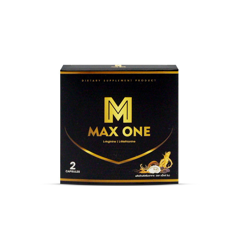 Max One กล่อง 2 แคปซูล