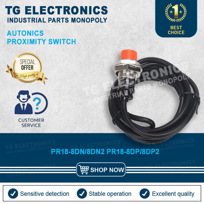 Autonics Proximity Switch PR18-8DN PR18-8DN2 PR18-8DP PR18-8DP2 เซ็นเซอร์