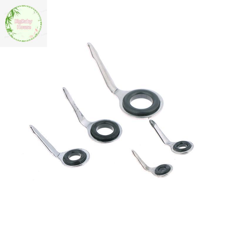 BigBabyHouse 20PCS MKG 1.0S 1.5S 2.0S 3.0S Miniature Guide Series Non เซรามิคแหวนตกปลา Rod Repair Gu