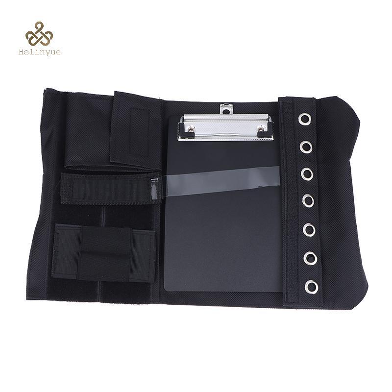 HELINYUE Kneeboard ผ้า Oxford พร้อมสายปรับการบินขาสายรัดบอร์ด Kneeboard ผ้า Oxford พร้อมสายปรับได้ T