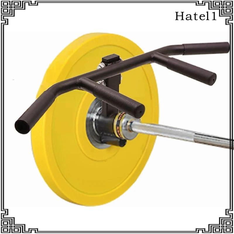 [Hatel] T Bar Row Landmine สิ่งที่แนบมาน้ําหนักเบาติดตั้งง่ายตรง Grip สําหรับ Barbell Home Gym Pull 