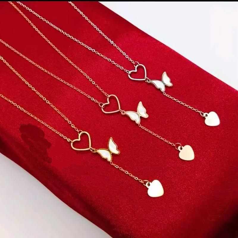 Love Jurai สร้อยคอไทเทเนียมผู้หญิง KT117-127-130LU