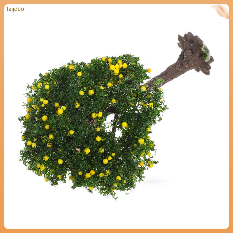 Greenery Fruit Landscape จําลอง Mini Model Trees Miniature Craft Fake Lilliptian taijduo