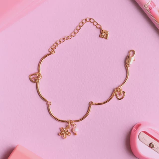 YVIS Pompom Brass Bracelet - Doodle Collection