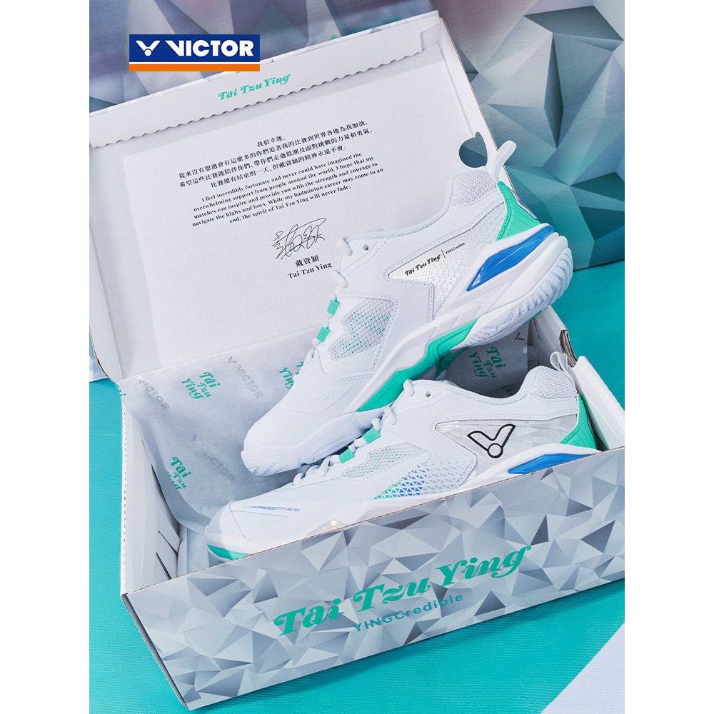 VICTOR VICTOR Victory P9200TTY NLite รองเท้าแบดมินตัน Tai Tzu Ying Professional ผู้ชายผู้หญิง Stable