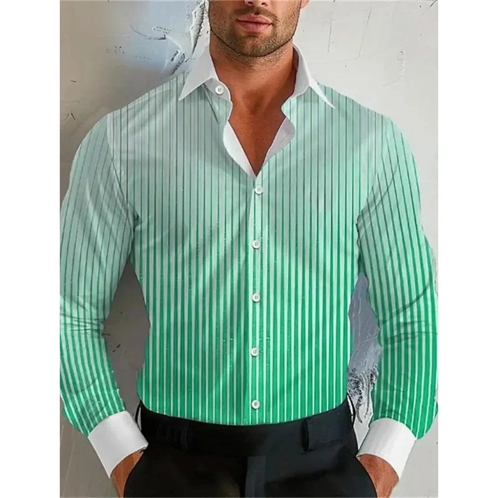 เสื้อแขนยาวลายกราฟิกสวยงาม สำหรับผู้ชาย สไตล์สตรีทแวร์ ทรงคอโปโล ใหม่ 0WDC