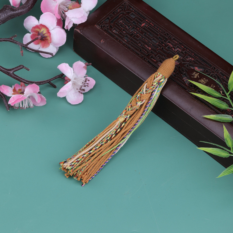 13 ซม. Braids มือ Rubbed ด้ายฝ้ายพู่ diy ลูกปัด Bodhi สร้อยข้อมือแขวนหูทอมือรถจี้ขนาดเล็ก ราคา ถูกที่สุด ดีลบีเคเค แกลเลอรีภาพที่ 8