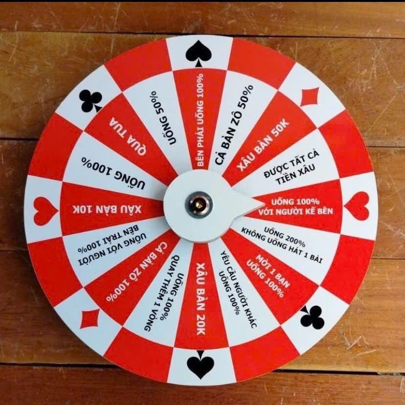 AFF Red Party Fun Wheel