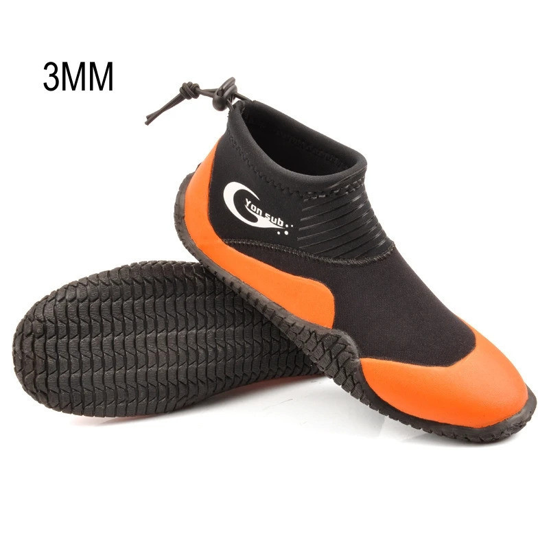 รองเท้าดําน้ํา neoprene สำหรับผู้ใหญ่ ทนน้ำได้ดี เหมาะสำหรับกีฬาทางน้ําและเดินป่า