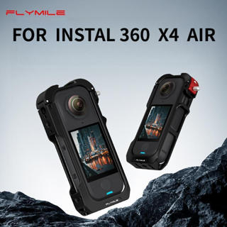 FLYMILE เหมาะสําหรับกล้องพาโนรามา Insta360 X4 Air เคสป้องกัน…