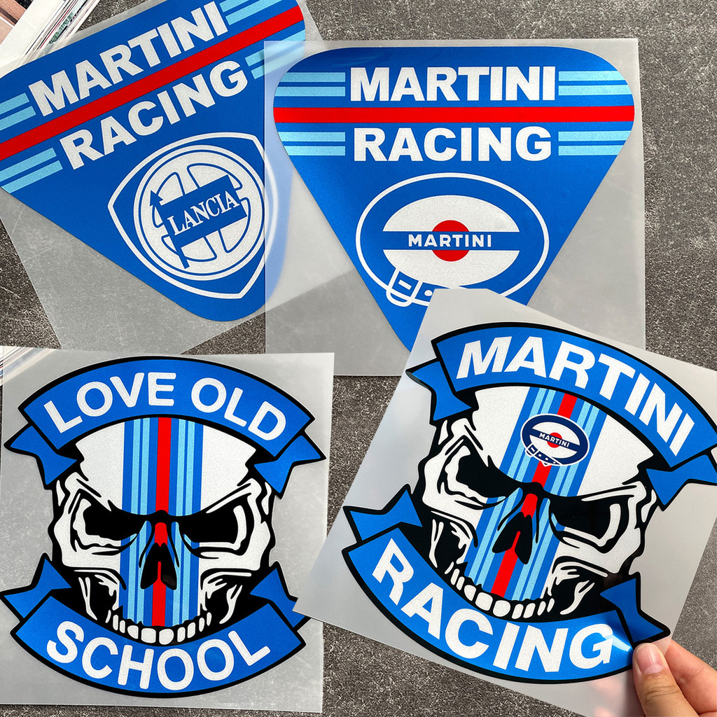 สําหรับ MARTIN สติกเกอร์รถ Motocross Racing Off-road แล็ปท็อปสติกเกอร์รถจักรยานยนต์หมวกนิรภัย PVC Decal สําหรับ Love Old School LANCIA ราคา ถูกที่สุด ดีลบีเคเค แกลเลอรีภาพที่ 3