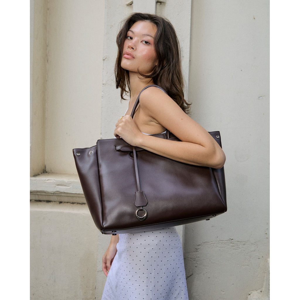 Muse Aria - Mars 2.0 Top Handle - Large Size  Genuine Leather กระเป๋าหนังวัวแท้
