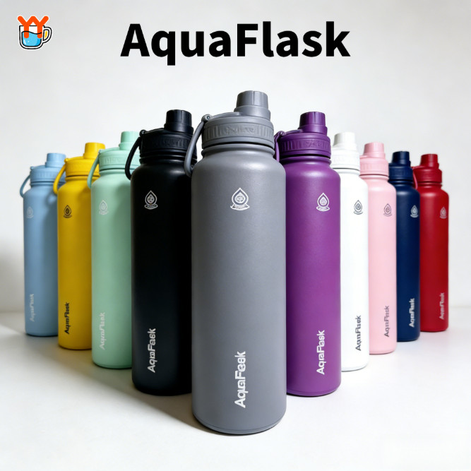 แก้วน้ํา AquaFlask 32oz 40oz |   กระติกน้ําสแตนเลสหุ้มฉนวนสุญญากาศ