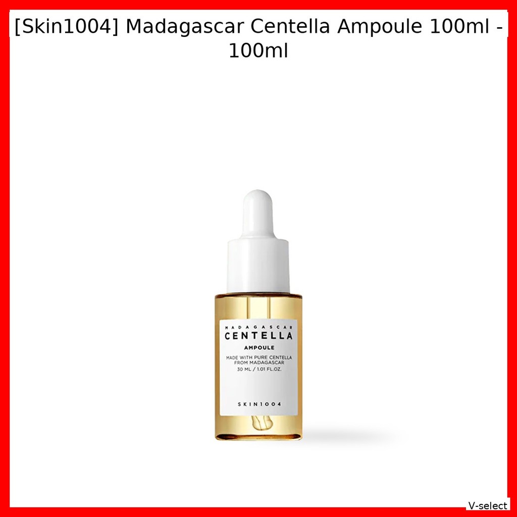 [Skin1004] Madagascar Centella Ampoule 100ml - 100ml / เซรั่ม Centella เกาหลี / สูตรบางเบา โดย V-sel