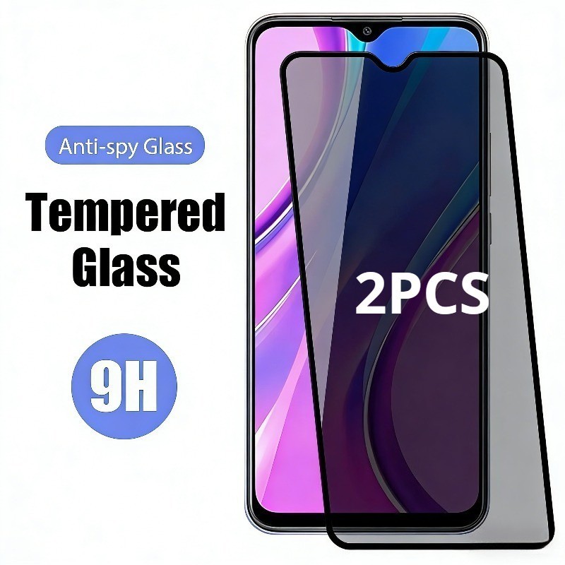 1-2 ชิ้น Anti Spy กระจกนิรภัยสําหรับ Fairphone 4 5 6 ความเป็นส่วนตัวขอบสีดําป้องกันหน้าจอสําหรับ Fai