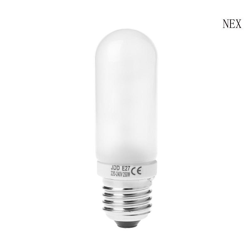 NEX 220V-240V 250W JDD E27 ไฟฉายหลอดสําหรับสตูดิโอถ่ายภาพแฟลชไฟ LED