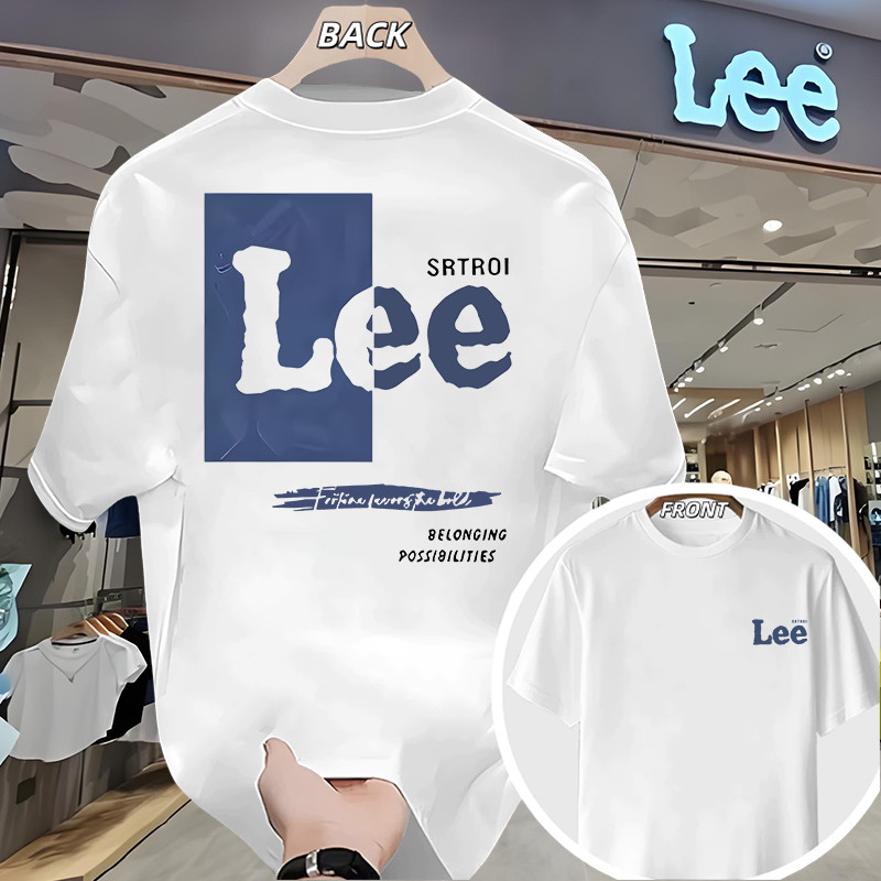 YurWear | เสื้อยืดผ้าฝ้ายหวี LEE 24s | เสื้อยืดผู้ชายและผู้หญิง | เสื้อยืดแขนสั้น | ผ้าฝ้าย 100%