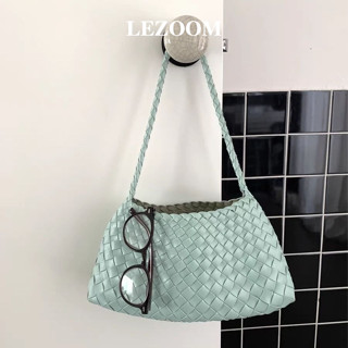 เลซูม ฤดูร้อนการออกแบบใหม่ทอมือกระเป๋าสะพายและรักแร้กระเป๋าถ…