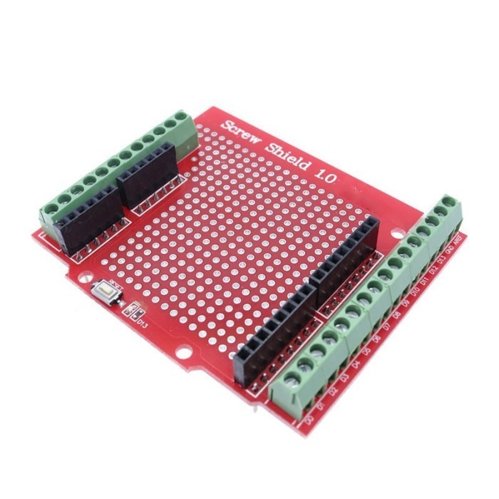 Arduino Proto Screw Shield บอร์ดขยายเทอร์มินัลต้นแบบ Protoscrew V1 Proto Screw Shield V1.0 Arduino U