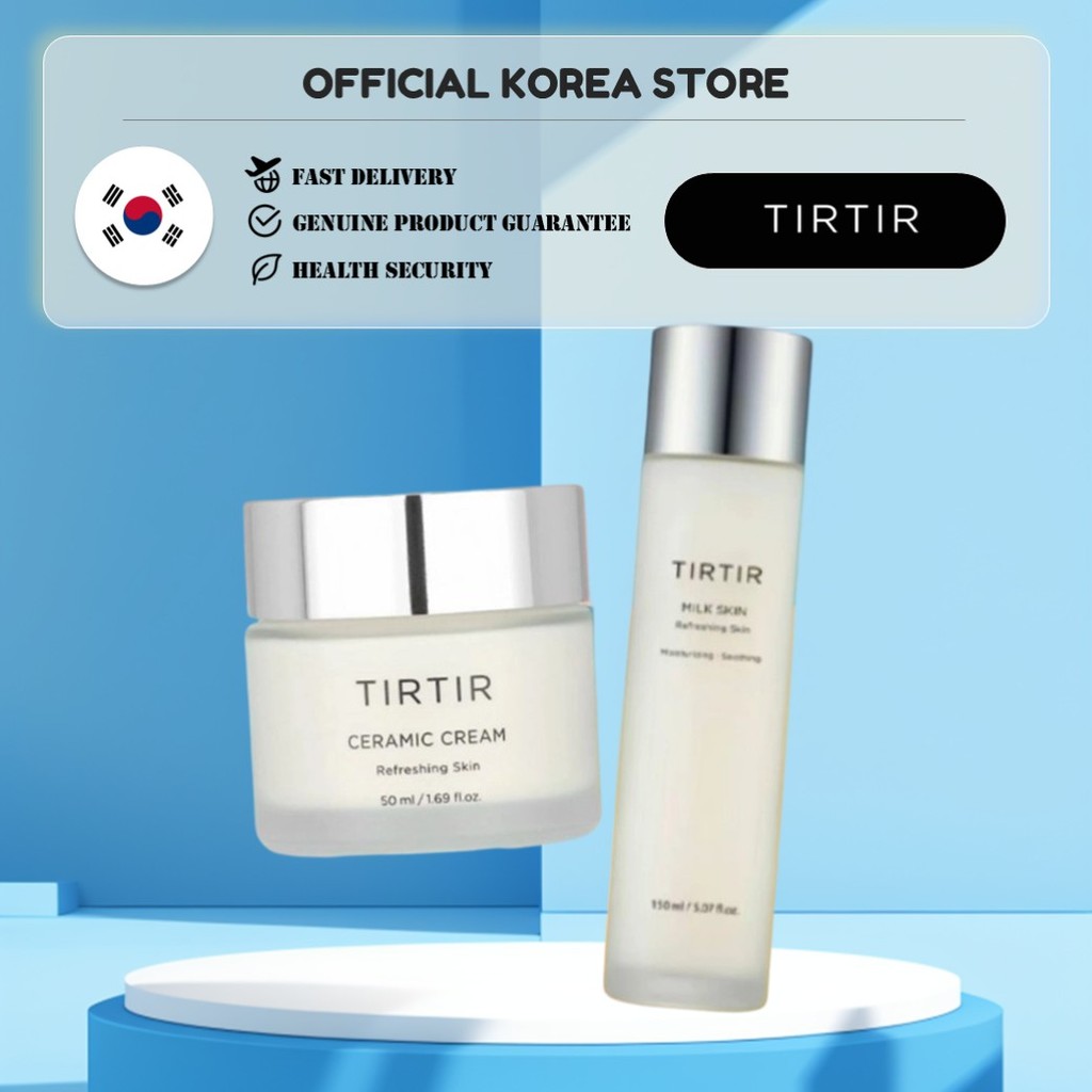 [TIRTIR] Milk Skin Toner 150ml/ครีมเซรามิค 50ml / จากเกาหลี