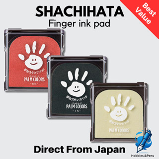 Shachihata PalmColors Hand Stamping Pad Finger Inking for Cr…