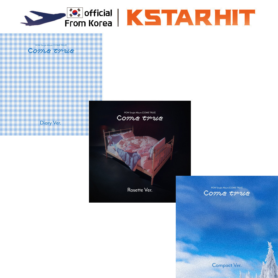 POW - COME TRUE (Single Album)