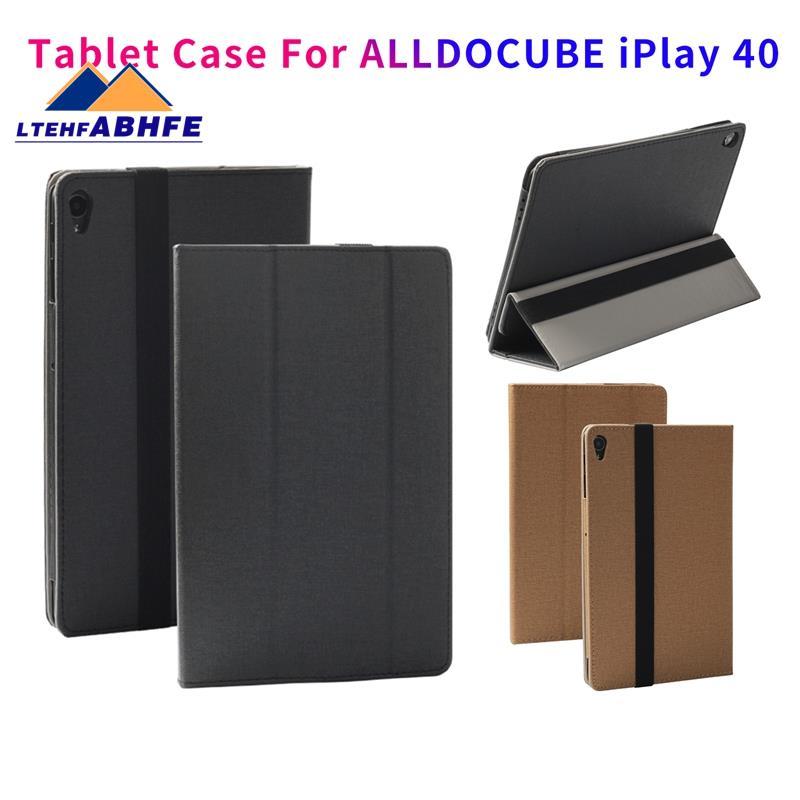 [ขายร้อน L]เคสแท็บเล็ตสําหรับแท็บเล็ต IPlay40 10.4 นิ้วซองหนัง PU Flip Case Cover สําหรับ CUBE 40 (ส