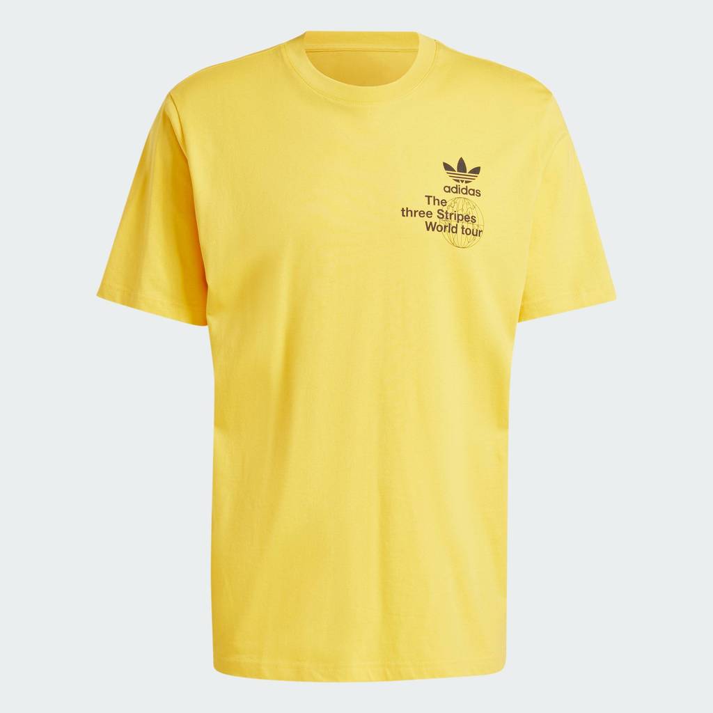 adidas Lifestyle BT Short Sleeve Tee Men Yellow IS0183