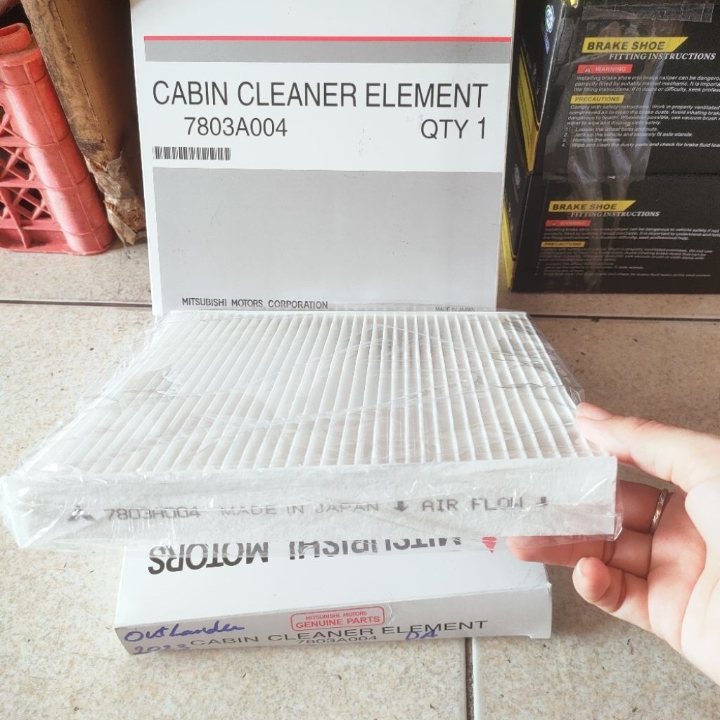 ไส้กรองอากาศเครื่องปรับอากาศ Mitsubishi Outlander 2019-2025 Made in Japan รหัส 7803A004