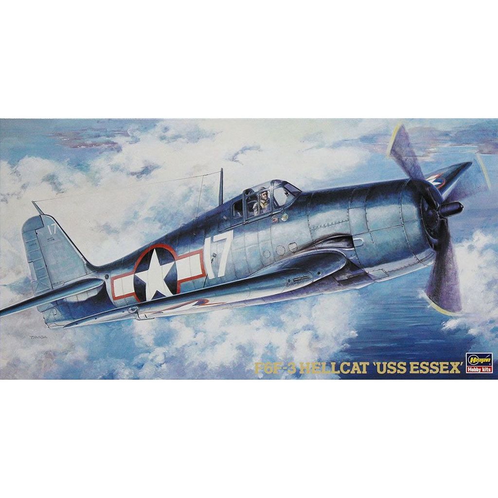 Hasegawa 1/48 American F6F-3 Hellcat Carrier Fighter 09134