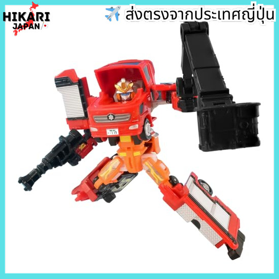 TAKARA TOMY Tomica Job Braver TJB02 Fire Braver Morita Multipurpose Fire Pump Vehicle MVF Minicar To