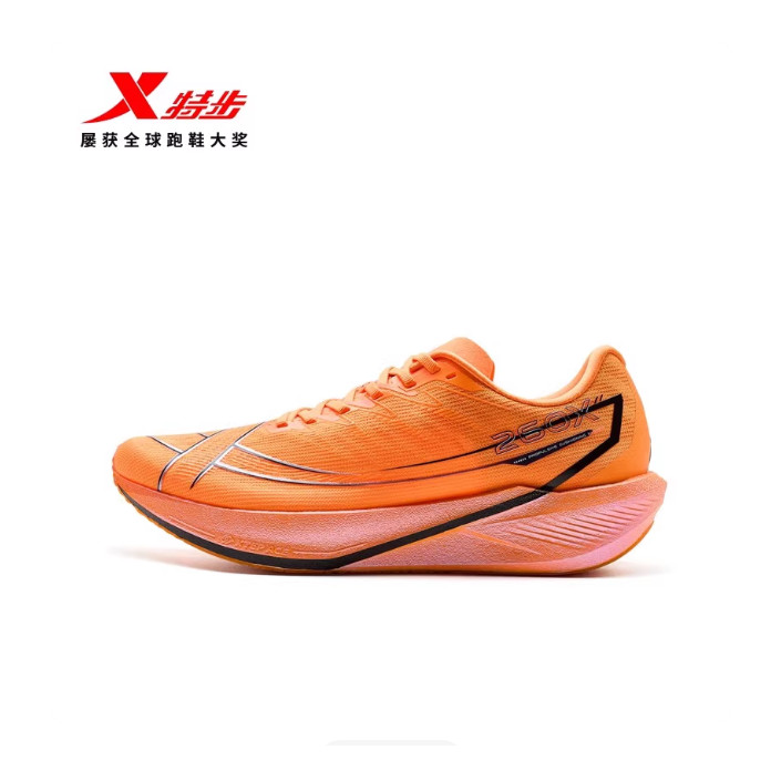 XTEP/TEP 260X2.0 รองเท้าวิ่งรองเท้าผู้ชายฤดูใบไม้ร่วงฤดูหนาวสามหลักฐานคาร์บอนบอร์ด Racing Training ร