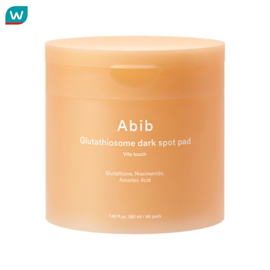 Abib อาบิบ กลูตาไธโอโซม ดาร์ค สปอต แพด วิต้า ทัช 60 แผ่น