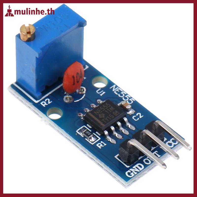 MULINHE NE555 ความถี่โมดูลเครื่องกําเนิดไฟฟ้าชีพจรแบบปรับได้ NE555 ชิป TH