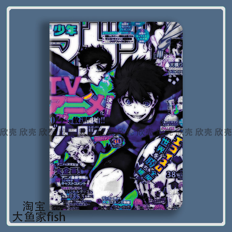 Jieshiyi BLUE LOCK BLUE Prison เหมาะสําหรับ iPad10.2 เคสป้องกัน Air3/4 Huawei matepad Pro37 ซม.min5 