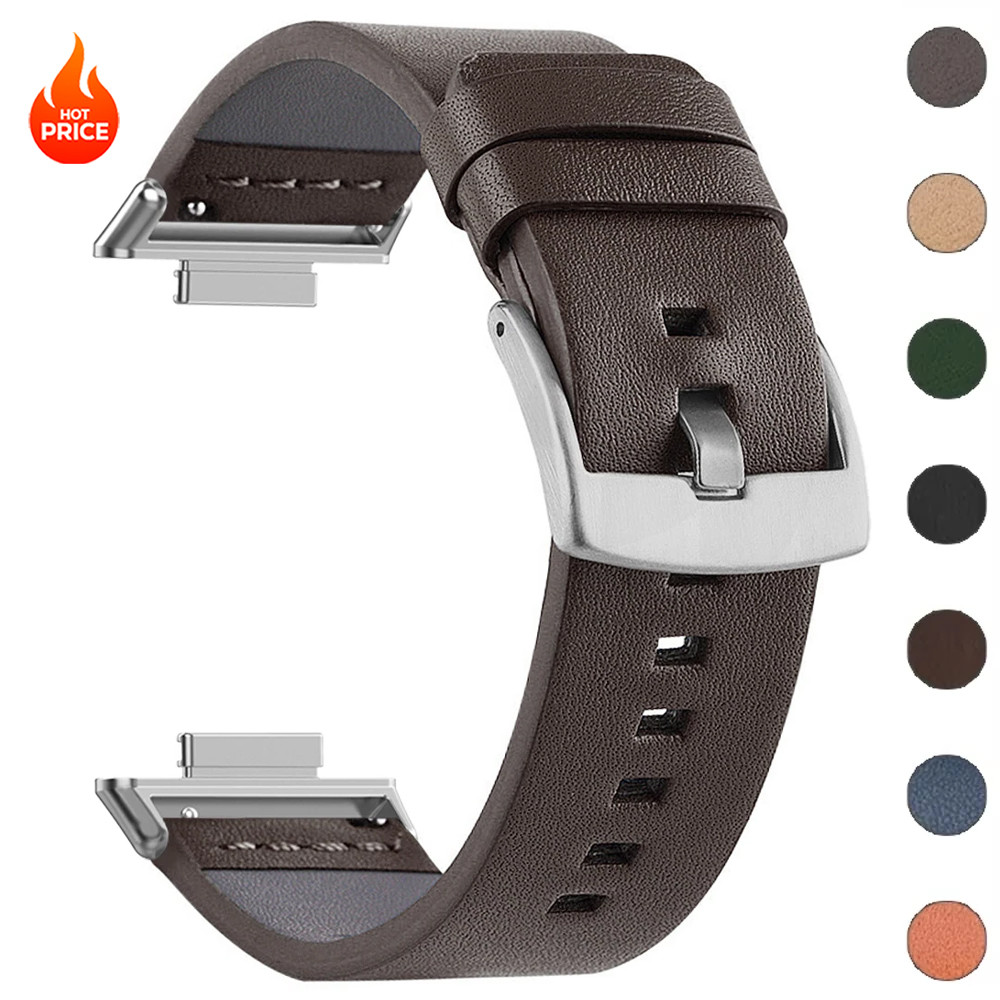 สายหนังสําหรับ Huawei Watch Fit 4 /4Pro/Fit3 Band Smartwatch Correas สร้อยข้อมือกีฬาอุปกรณ์เสริม