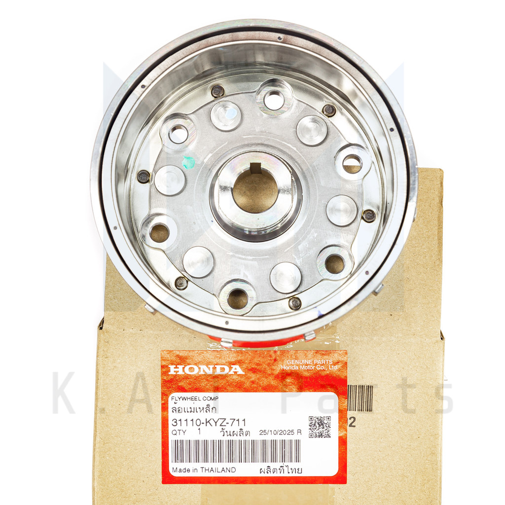 ล้อแม้เหล็ก เวฟ125i 2012-2017 แท้ศูนย์ (31110-KYZ-711)