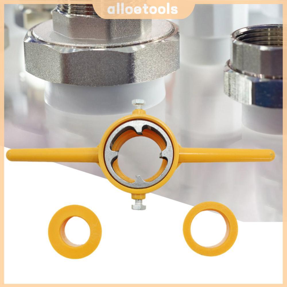 ✿24ชม.✿ 6 ชิ้น NPT Thread Tap Die ชุด PVC/NPT Thread Maker เครื่องมือ 1/2 3/4 1 นิ้วเครื่องมือ