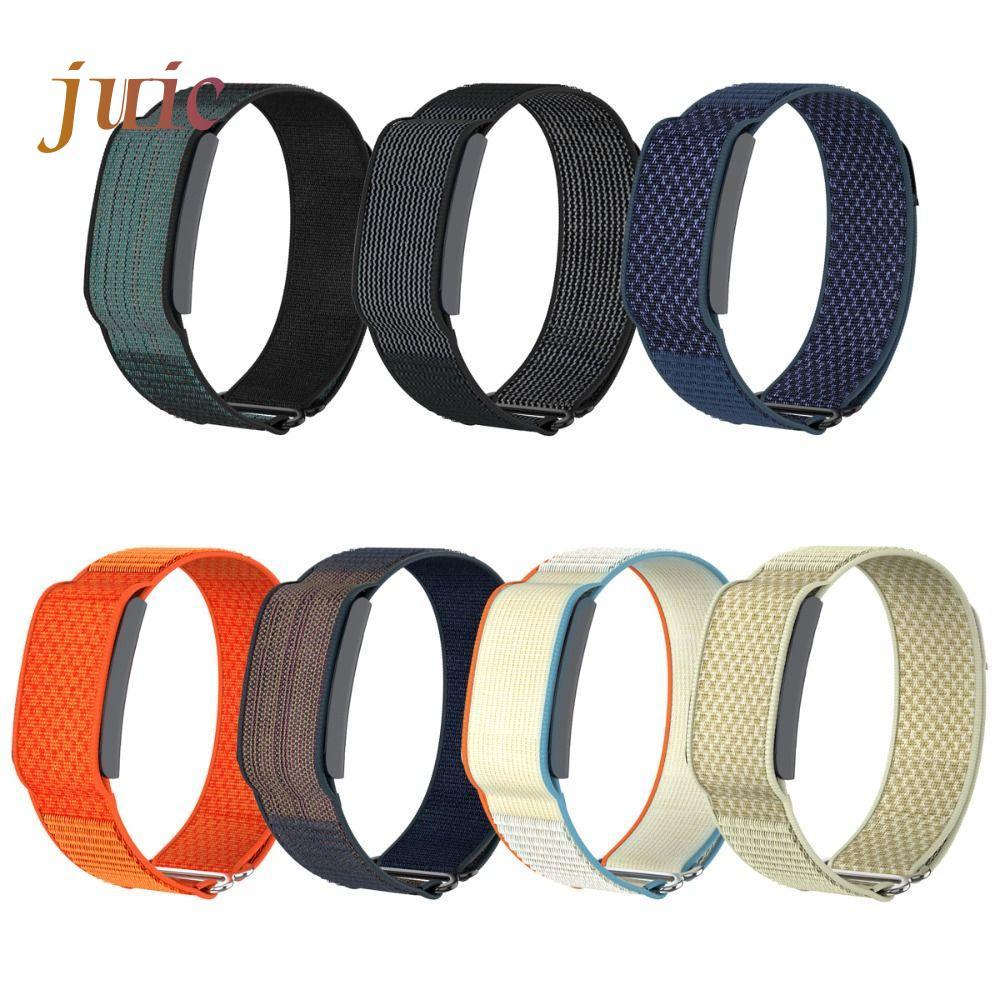 JUIC Sport Band, สายติดตามการออกกําลังกายแบบห่วงแบบปรับได้, ไนลอนระบายอากาศ 22 มม. Bicep Band สําหรั
