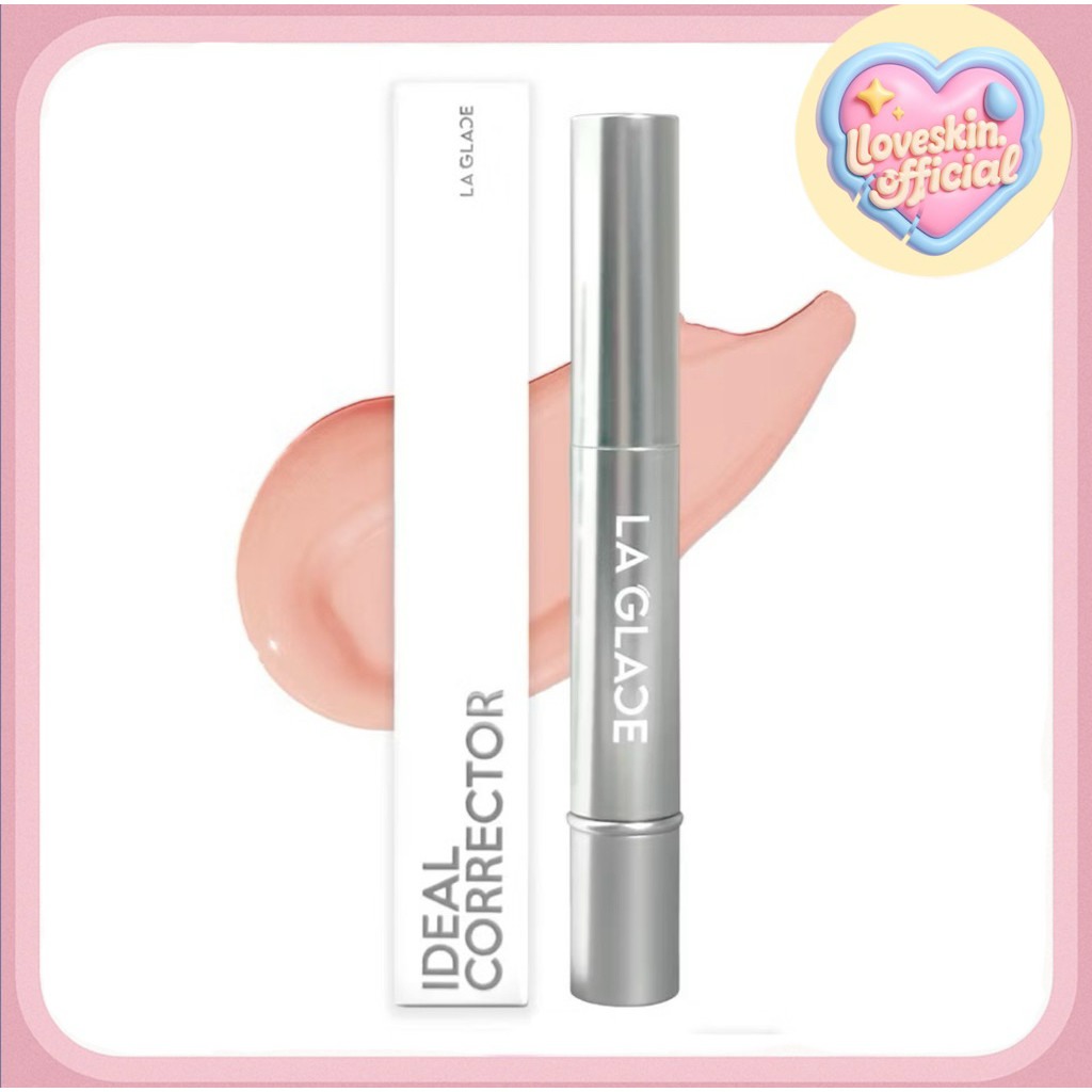 (กดในไลฟ์เหลือ119฿)LA GLACE CORRECTOR คอเรคเตอร์งานผิวลากลาส มี2เฉด ช่วยกลบ&ปรับรอยคล้ำอย่างเป็นธรรมชาติ