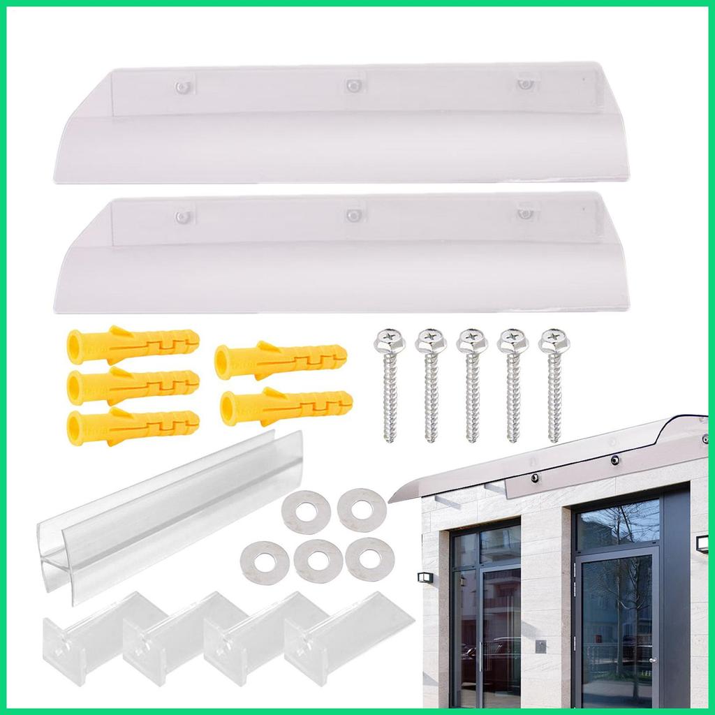 ระเบียง Sun Shade Shelter หน้าต่าง Canopy ประตู Shelter เย็นทนหน้าต่างกันสาดสําหรับประตู Rain Shelte