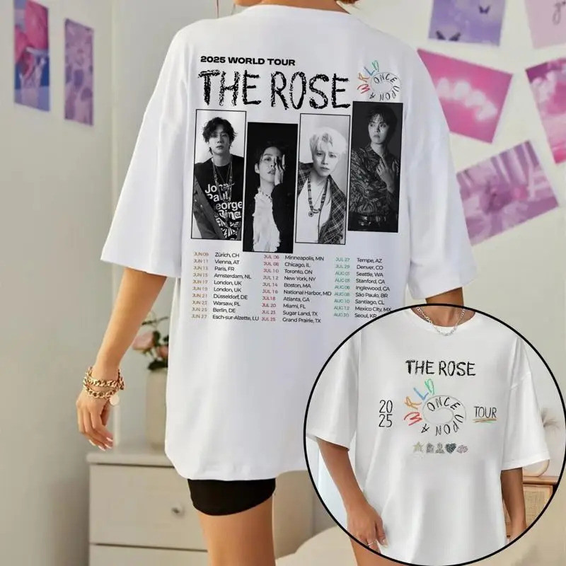 เสื้อยืด The Rose Once Upon A WRLD World Tour, เสื้อยืด Rose WRLD