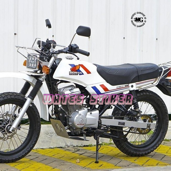 สติ๊กเกอร์ Striping สําหรับ Win 100 Win100 Federal Custom Fullset