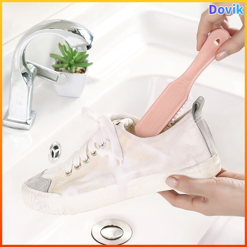 Dovik แปรงทำความสะอาด แปรงขัดรองเท้า แปรงพลาสติกหลายประโยชน์ พร้อมแฮนด์จับพลาสติก พร้อมส่ง ราคา ถูกที่สุด ดีลบีเคเค แกลเลอรีภาพที่ 3